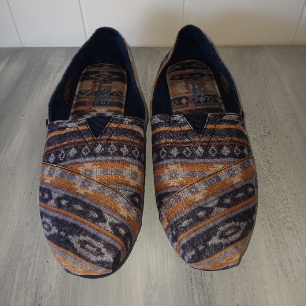 Bobs From Skechers Plush Wonder Shoes Slip On Flats Women's Size 10 - Picture 11 of 14